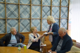 Зустріч напередодні Міжнародного дня людей похилого віку
